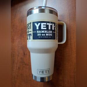 Yeti 35oz Straw Mug Cape Taupe / 30oz Travel Mug Tropical Pink Sold Individually